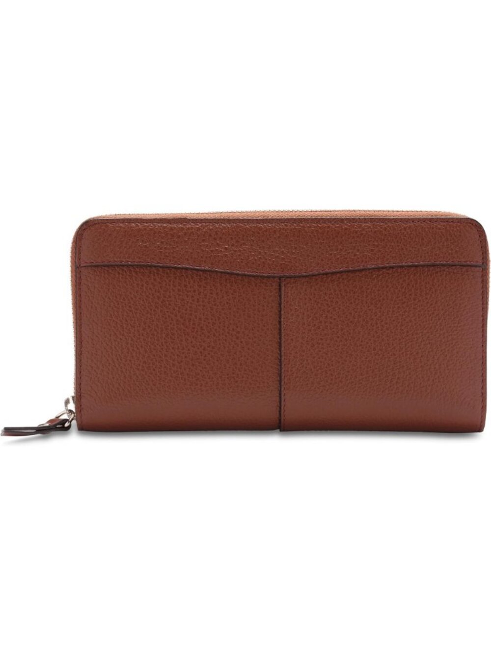 Slim Italian Leather Wallet for Women - Handmade, 12 Card Slots, Zipper Coin